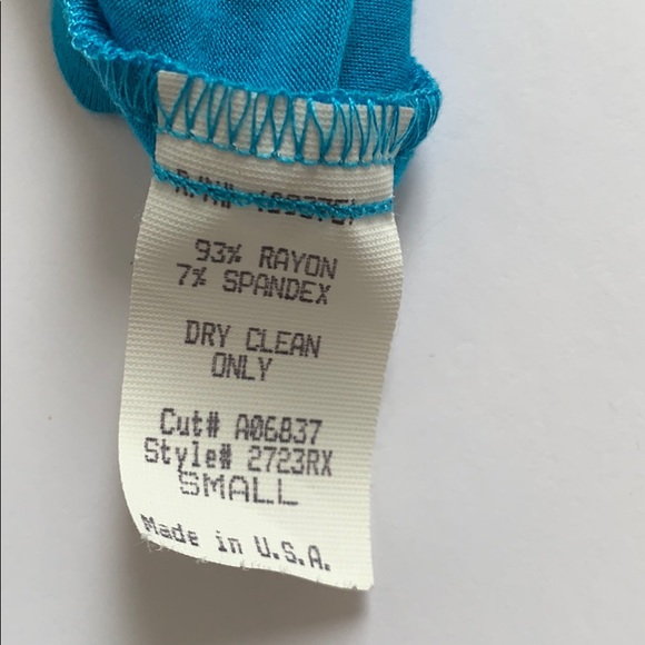 SKY BLUE DRESS WITH RHINESTONES 💎 - Picture 5 of 5